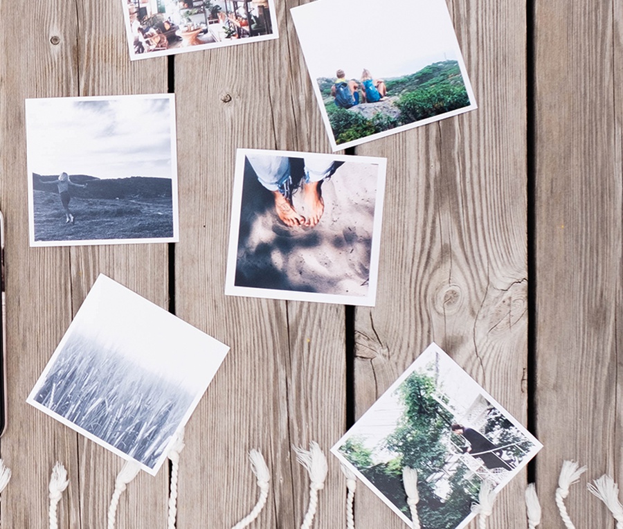 printade bilder sommar