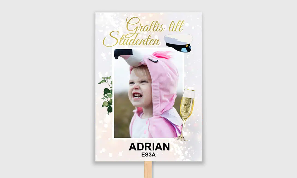 studentskylt skimmer