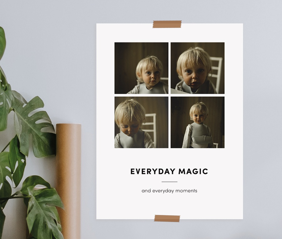 Textposter 30x40cm med inspirerande citat