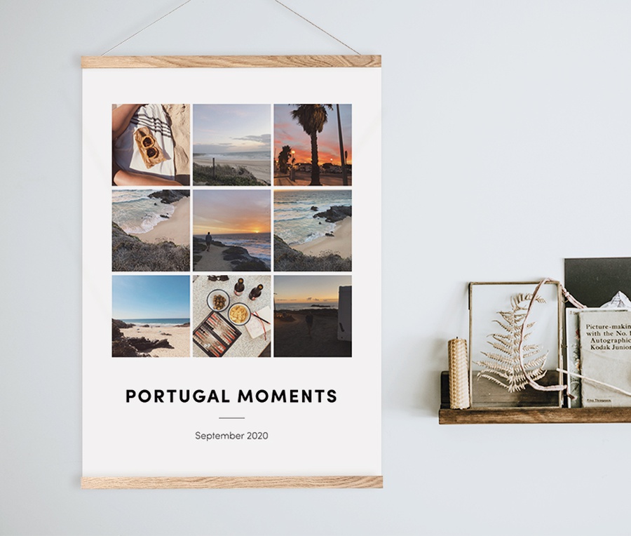 Elegant textposter av hög kvalitet i storleken 50x70 cm