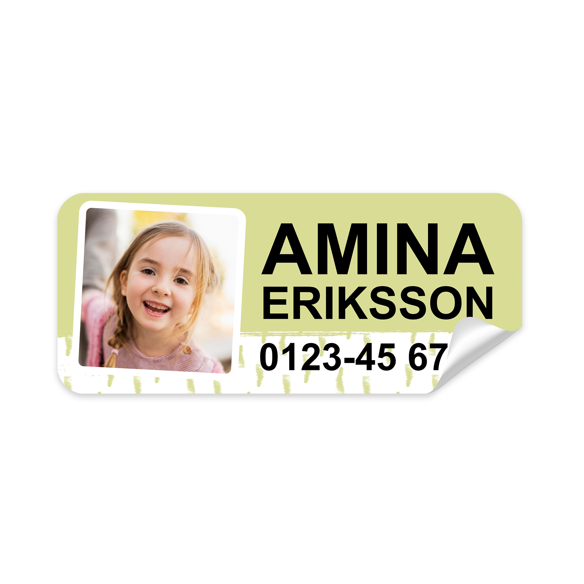 Namnlapp till barnens kläder