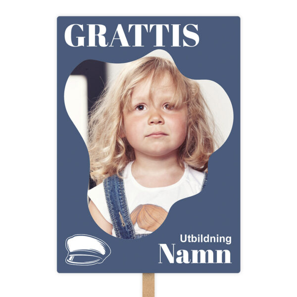 stilren studentskylt