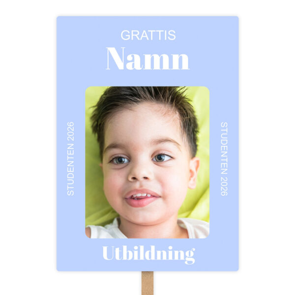 studentplakat blå