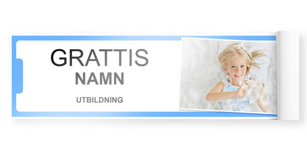 blå studenten